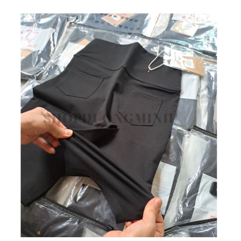 M116-Quần legging ngố nâng mông chất umi hàn