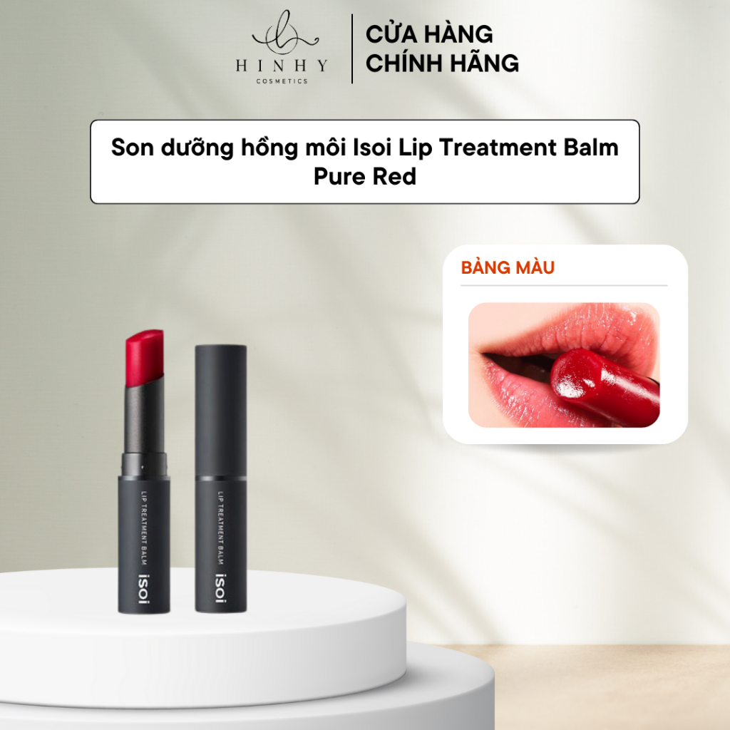 Son dưỡng hồng môi Isoi Lip Treatment Balm Pure Red Shopee Việt Nam