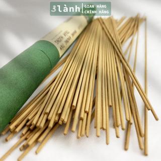 Nhang Không Tăm Trầm Hương Cao Cấp 3 Lành 20cm Ống 30gr Tự Nhiên 100% Ít Khói 15 Năm Thờ Cúng Yoga