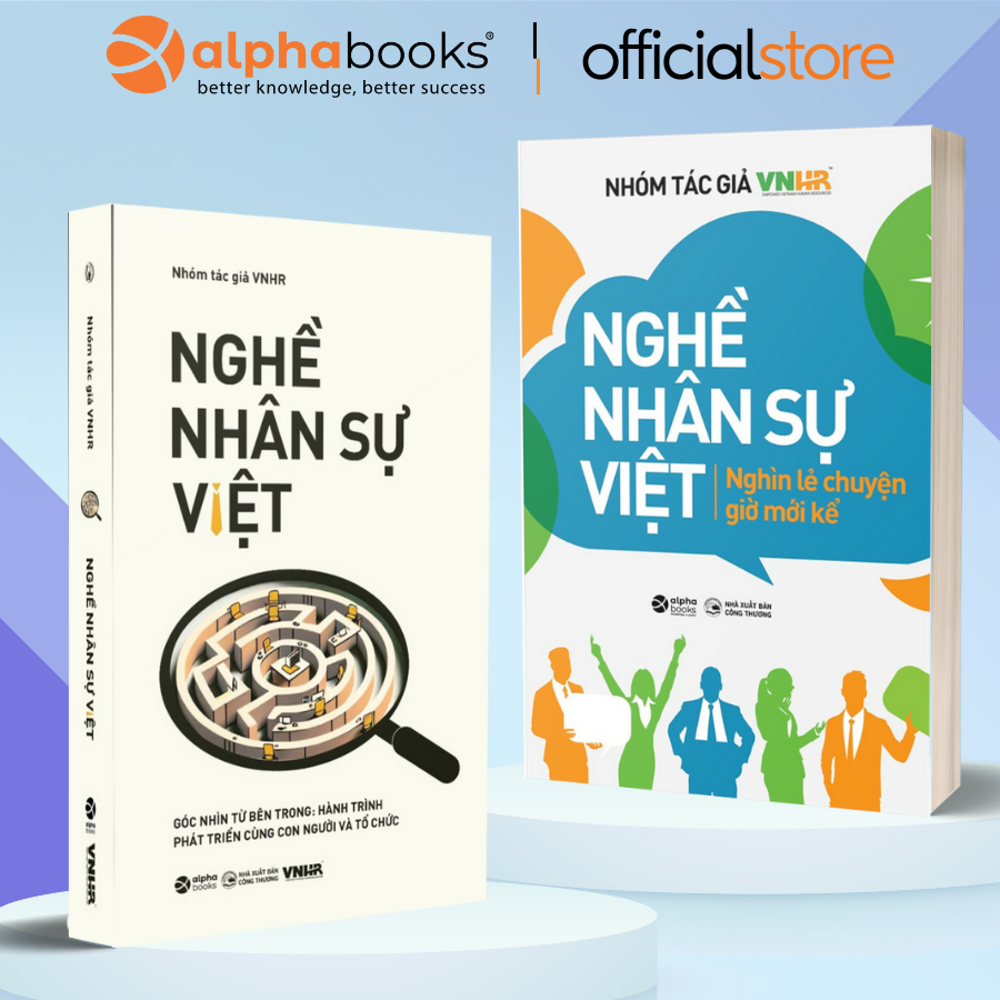 Sách: Lẻ/Combo Những Insight Trong Ngành Dành Cho Dân HR: Nghề Nhân Sự Việt: Tập 1 + Tập 2 (Alpha Books)