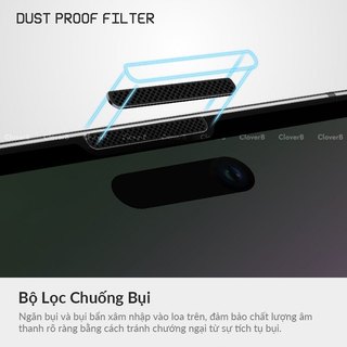 Kính Cường Lực Chống Nhìn Trộm KUZOOM cho iPhone 17 Pro Max Full Màn