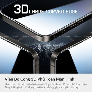 Kính Cường Lực Chống Nhìn Trộm KUZOOM cho iPhone 17 Pro Max Full Màn