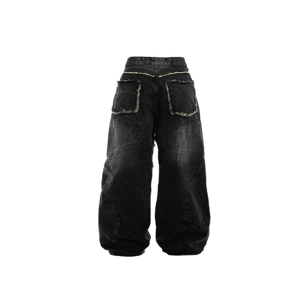 Ảnh HADES Tectonic Rift Jeans - HADES Brand Chính Hãng Quần jeans unisex 2