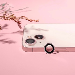 Cường lực Camera Lens KUZOOM màu hồng cho iPhone 13Mini/13