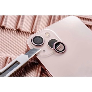 Cường lực Camera Lens KUZOOM màu hồng cho iPhone 13Mini/13