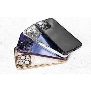 Ốp Lưng TOTU viền màu mềm bảo vệ cụm camera cho iphone 12/12pro/12promax/13/13pro/13promax/14pro/14promax