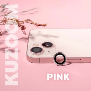 Cường lực Camera Lens KUZOOM màu hồng cho iPhone 13Mini/13