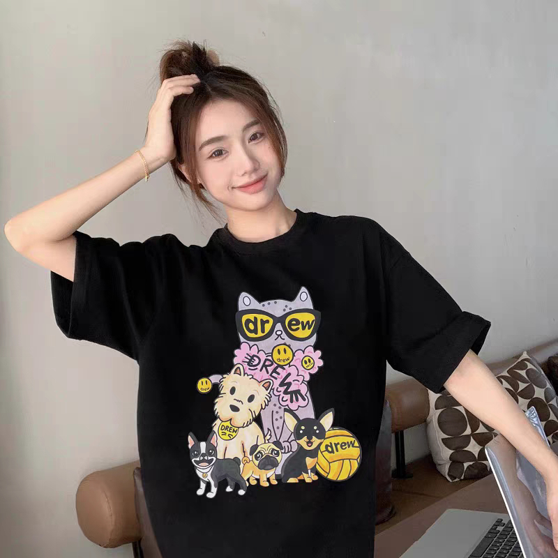 [VẢI 250 GSM] Áo Thun Mặt Cười Nhiều Màu Unim Store Vải Cotton Cao Cấp Co Giãn 2 Chiều - AP8