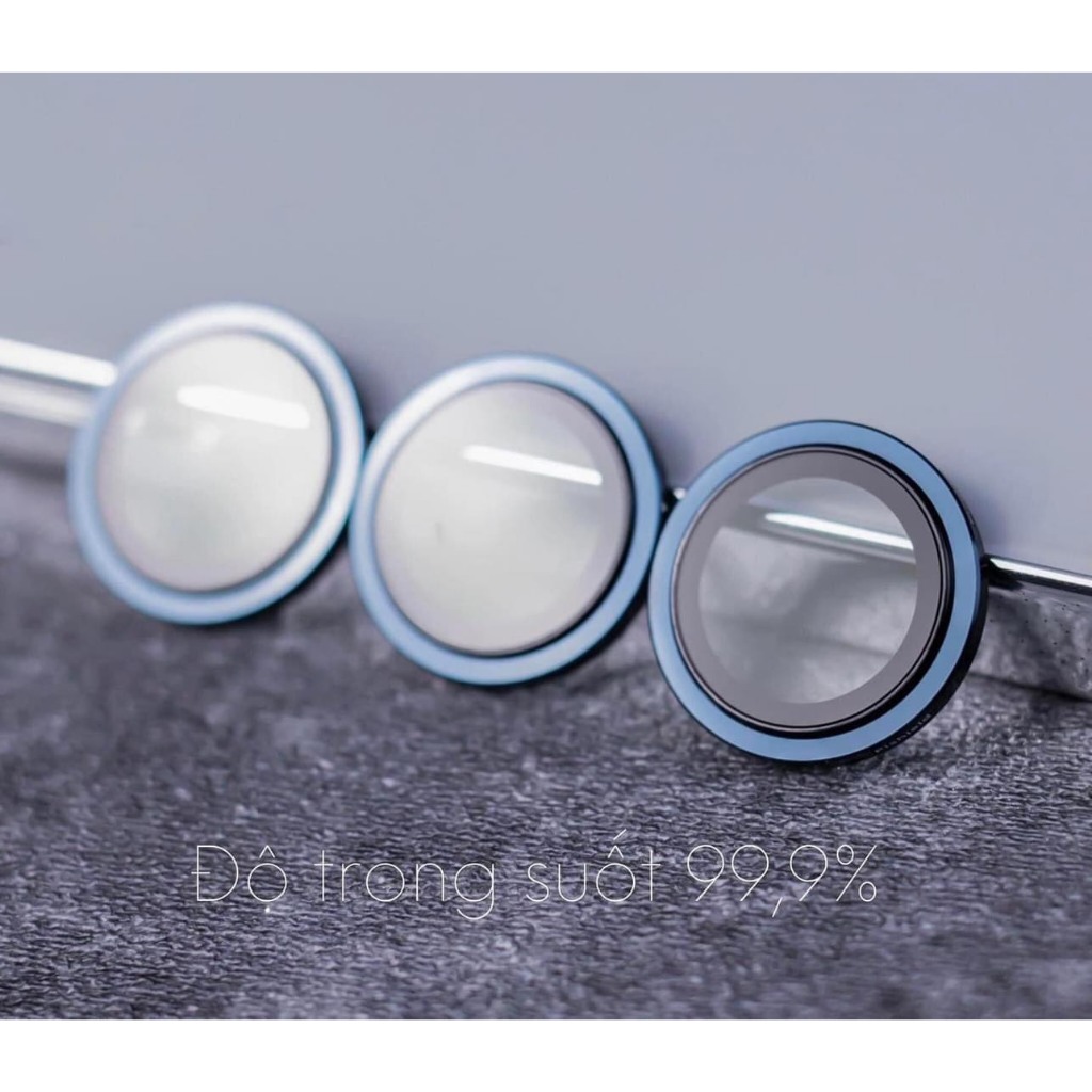 Bộ vòng cường lực KUZOOM bảo vệ camera chống trầy xước cho iPhone 17/16/15/14/13/12/pro/max/plus