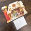Thiệp 3D Ngôi Nhà Gỗ Tuyết Giáng Sinh Kèm Card Viết Tay