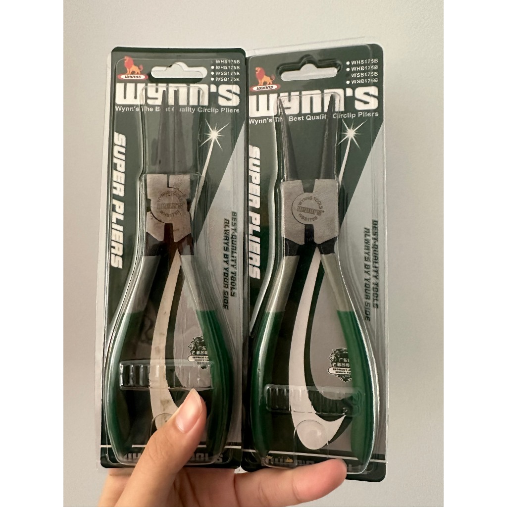 Kìm | Kềm phe mũi thẳng công nghiệp Wynn's 7 inch 180mm, kìm phanh thép Carbon cao cấp kềm mở phe mũi thẳng các loại