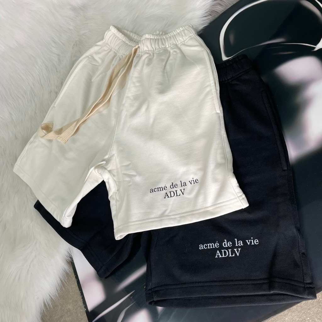 Quần Short ADLV Vải Cotton 2 Da Cao Cấp Form Unisex Không Xù Mẫu Mới Unim Store - QSADLV
