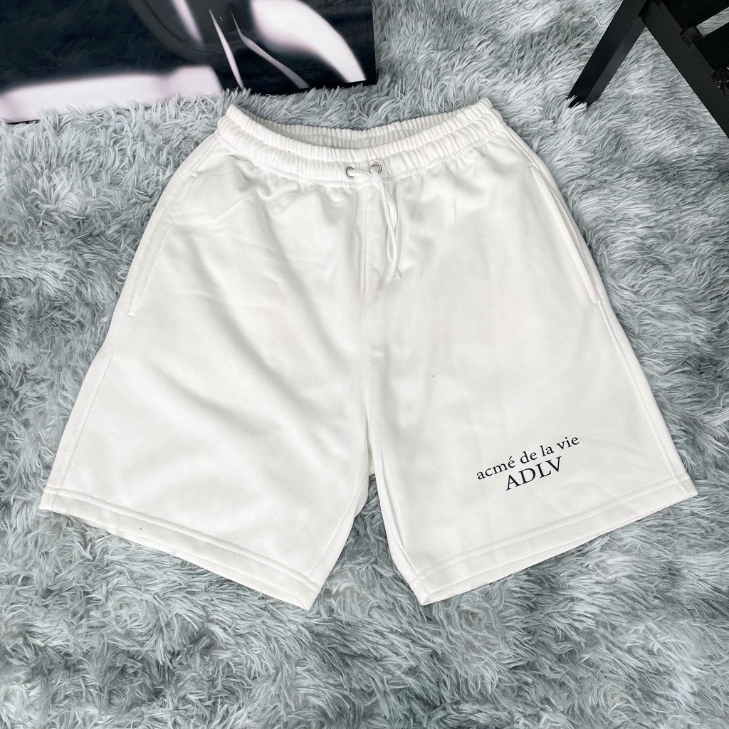 Quần Short ADLV Vải Cotton 2 Da Cao Cấp Form Unisex Không Xù Mẫu Mới Unim Store - QSADLV