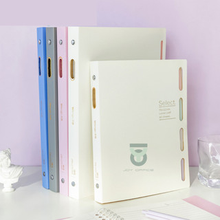 BINDER SỔ CÒNG màu MACARON A5/B5 giấy kẻ ngang [JOY OFFICE]