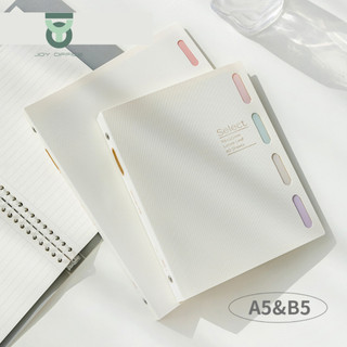 BINDER SỔ CÒNG màu MACARON A5/B5 giấy kẻ ngang [JOY OFFICE]