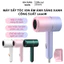 Máy Sấy Tóc Mini Gấp Gọn 2 Chiều Nóng Lạnh, 3 Chế Độ Chăm Sóc Và Tạo Kiểu Chuẩn Salon, Công Suất Lớn