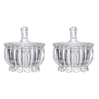 Hũ thủy tinh đựng mứt tết 15cm đựng bánh kẹo hoa quả thủy tinh pha lê cực đẹp cao cấp
