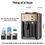 Cây nước nóng lạnh mini KAW làm nóng lạnh siêu tốc, cây nước nóng lạnh để bàn tiết kiệm điện bảo hành 12 tháng — ảnh 7