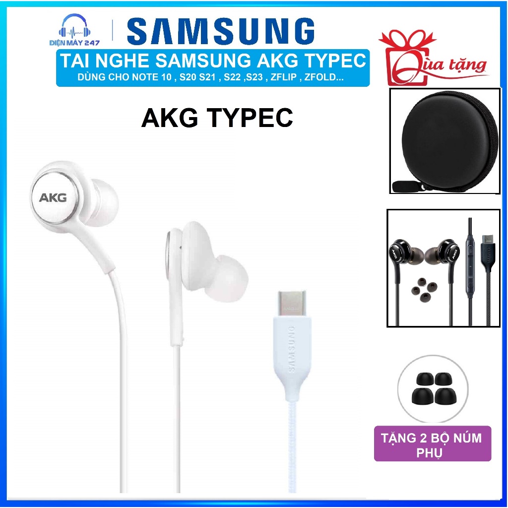 Ảnh Tai nghe Samsung Galaxy S20 , S20FE (AKG Type C) - Hàng Chính Hãng 1