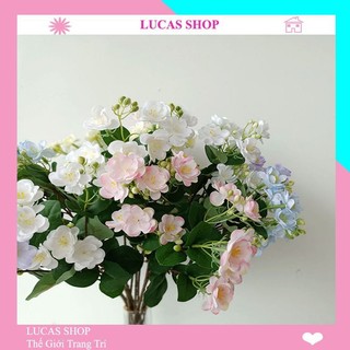 Hoa Giả - Hoa Nhài Lucas cao cấp trang trí nhà cửa, cửa tiệm sang trọng tinh tế