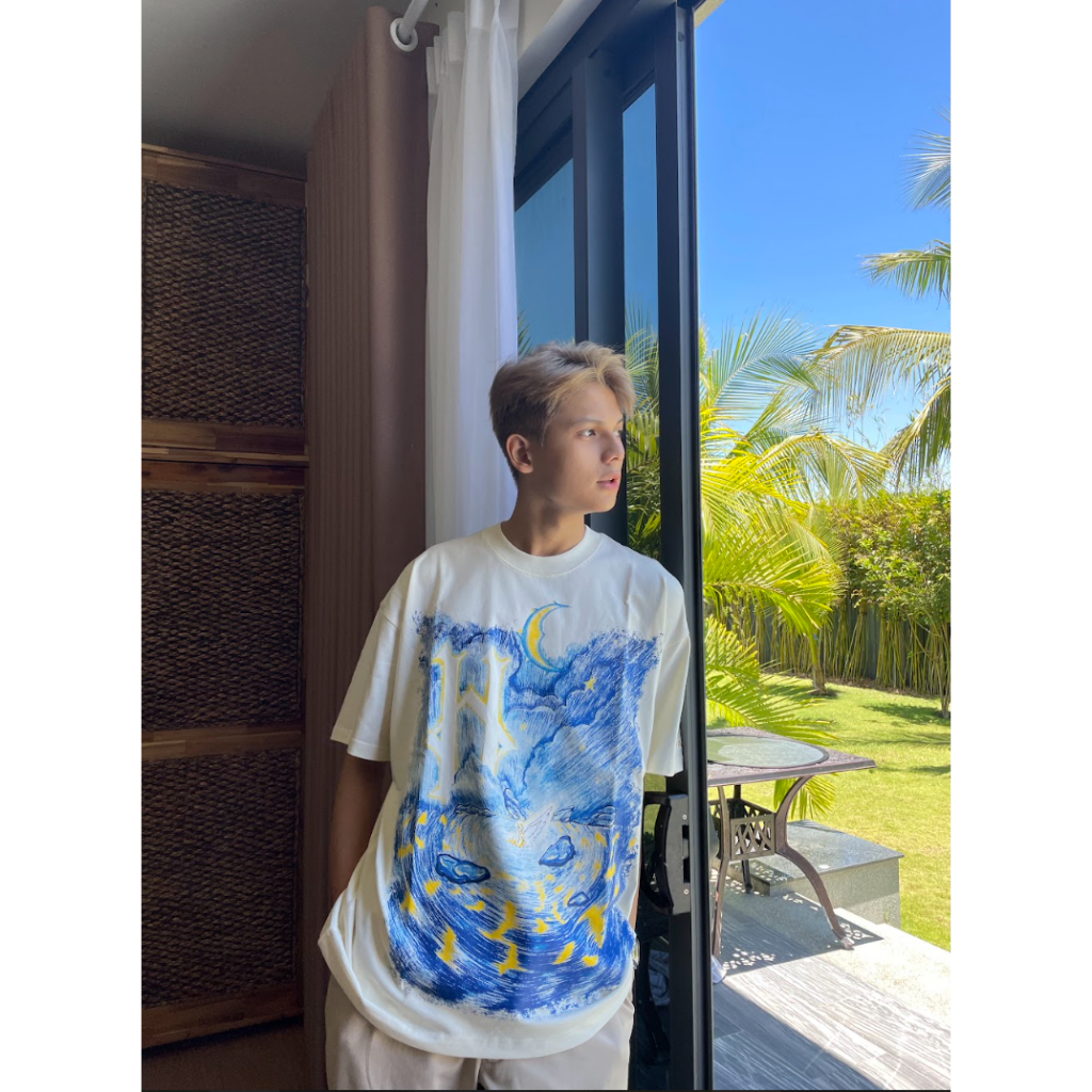 Ảnh HADES Angel Falling Tee - HADES Brand chính hãng Áo thun tay lỡ cotton unisex 4