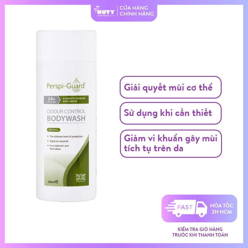 Sữa Tắm PerspiGuard Khử Mùi Odour Control Body Wash 200ml Shopee
