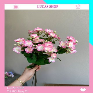 Hoa Giả - Hoa Nhài Lucas cao cấp trang trí nhà cửa, cửa tiệm sang trọng tinh tế