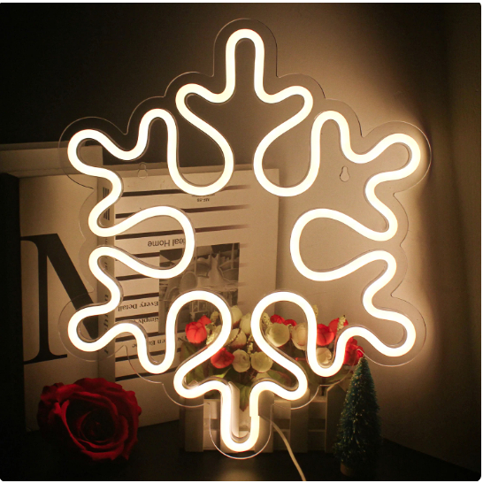 [Merry Christmas 2023] Đèn LED Neon Giáng Sinh 2023(60 cm) -Ánh Sáng Lung Linh, Không Gian Ấm Áp Chào Đón Mùa Yêu Thương