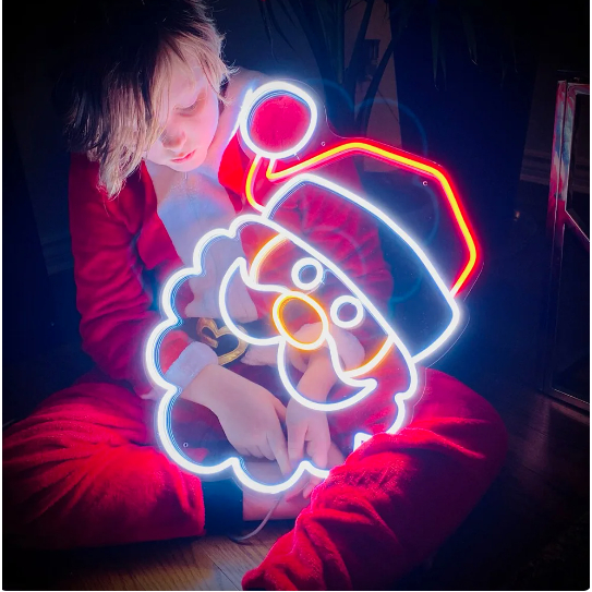 [Merry Christmas 2023] Đèn LED Neon Giáng Sinh 2023(60 cm) -Ánh Sáng Lung Linh, Không Gian Ấm Áp Chào Đón Mùa Yêu Thương