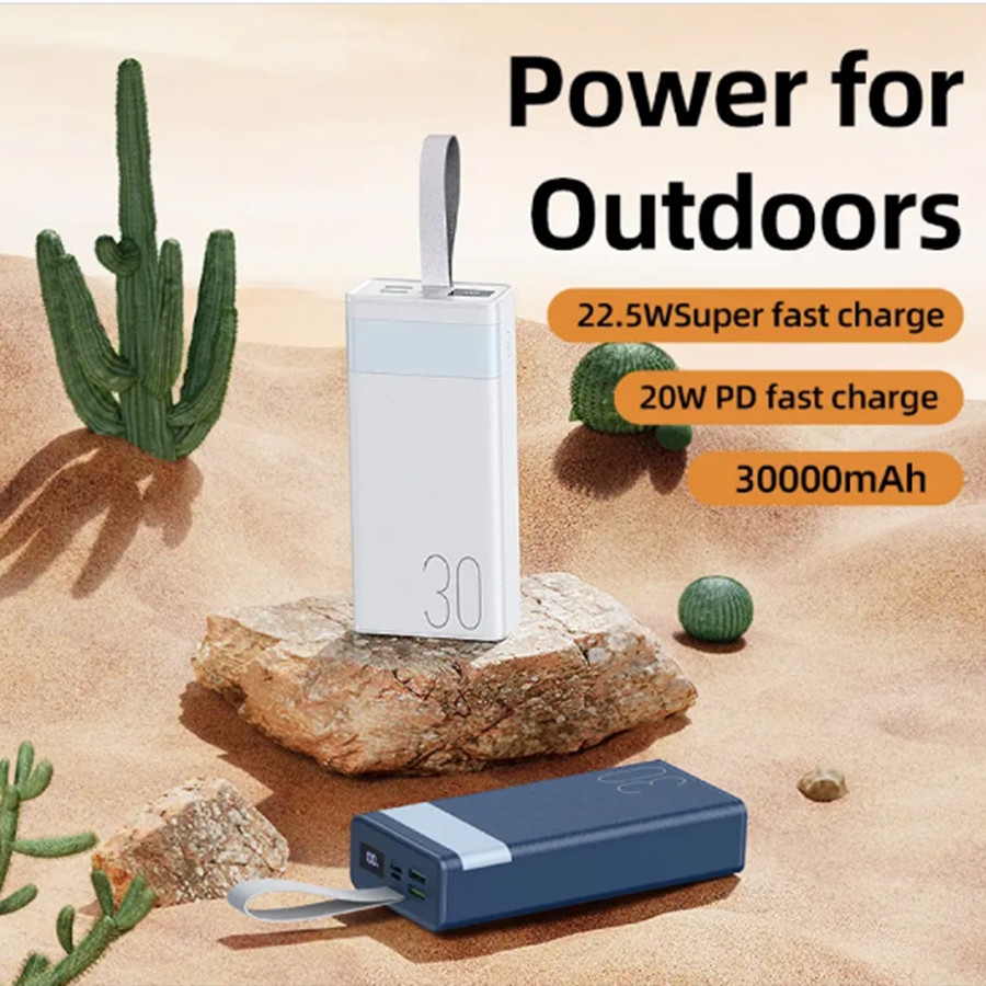 Pin sạc dự phòng Remax RPP 320 30,000mah sạc nhanh có led báo dung ...