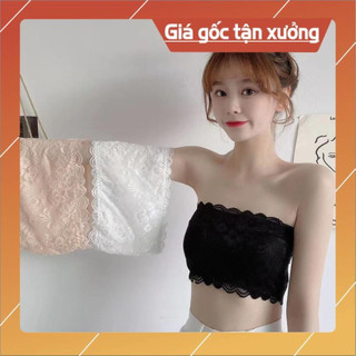 Áo quây ren, Áo bra ống ren không mút, không dây A12