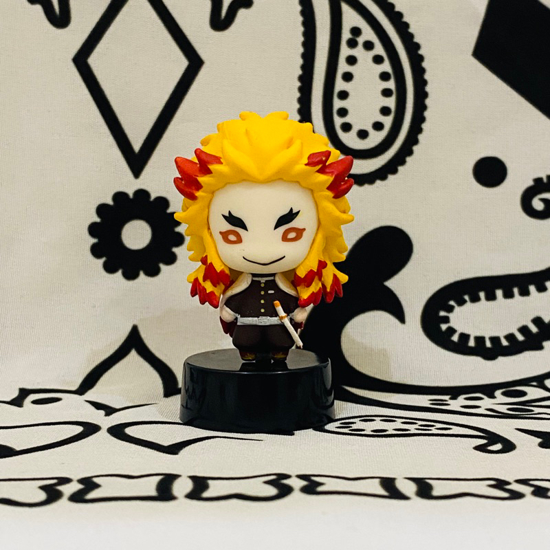[ CHÍNH HÃNG ] Mô hình chibi Rengoku và Obanai trong Kimetsu no yabai ...