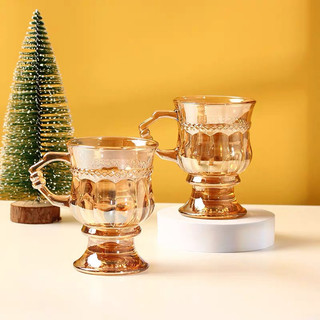 Ly thuỷ tinh K3 ly độc lạ trang trí phong cách sang trọng