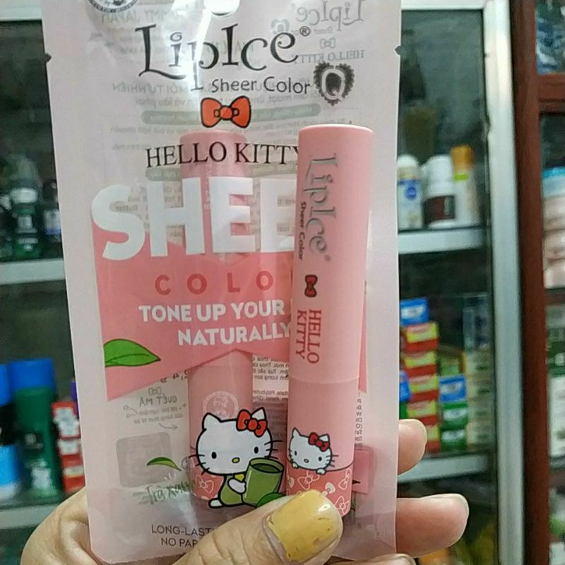 SON DƯỠNG MÔI LIPICE TRÀ XANH 2.4G HỒNG TỰ NHIÊN, HÀNG CHÍNH HÃNG