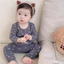Bộ Quần Áo Thu Đông Dài Tay Bemohome Chất Cotton Mềm Mại Đáng Yêu Cho Bé Trai Bé Gái Từ 5-17kg