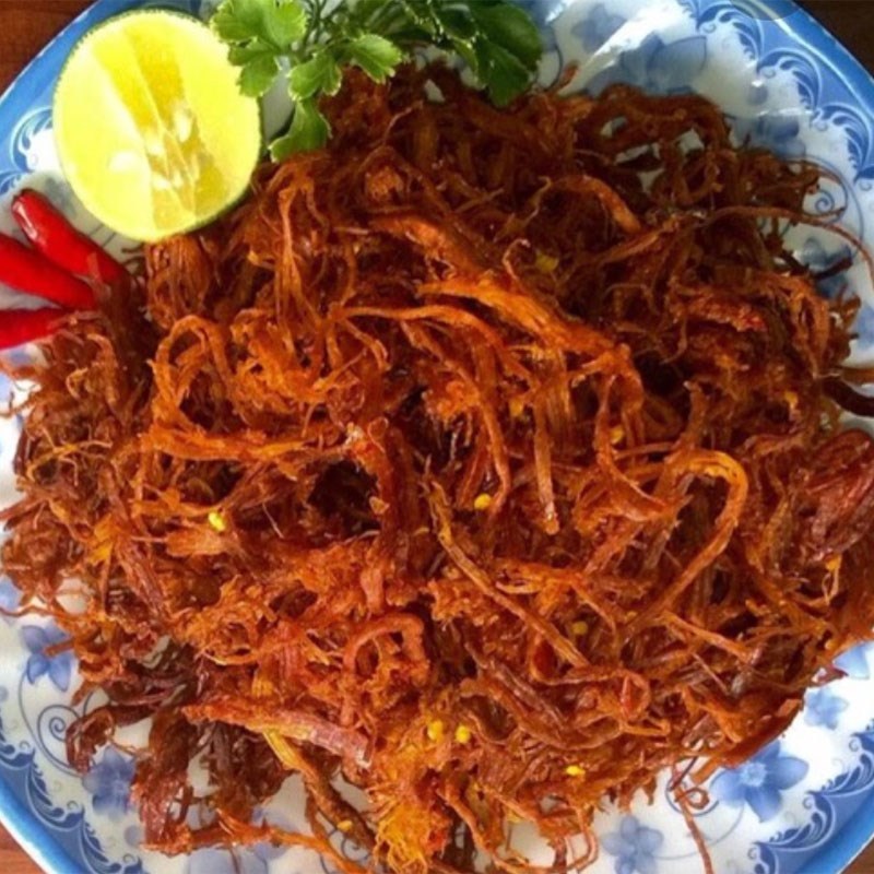 Khô bò sợi Khô bò xé miếng loại ngon, hũ pet 500gr