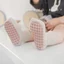 Set 5 Đôi Tất Sơ Sinh Màu Basic Họa Tiết Cotton Chống Trơn Trượt Cho Bé