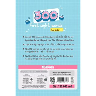 Sách - 300 First sight words for kid - 1