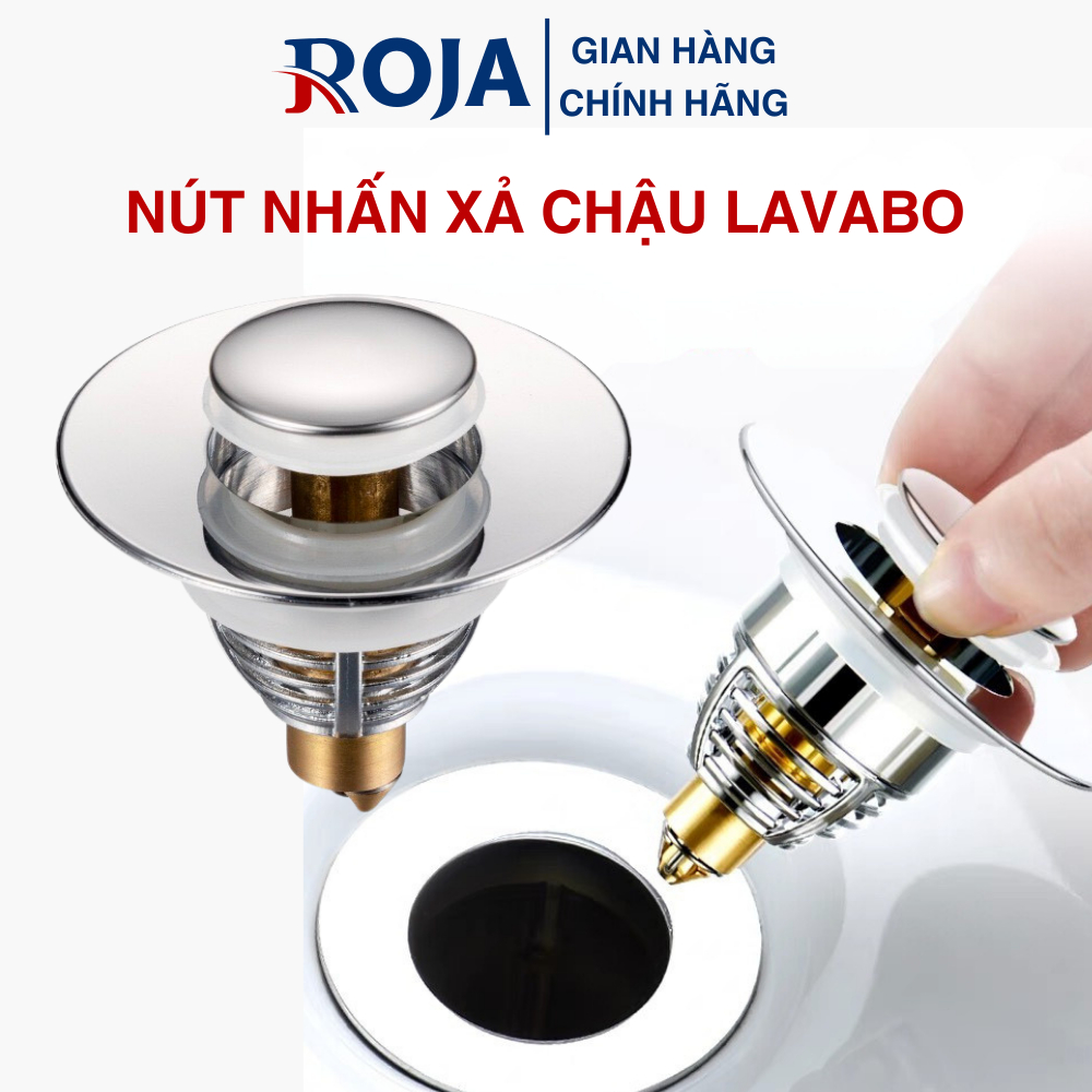 Nút Chặn Lỗ Thoát Nước Ngăn Mùi Lọc Rác Chậu Rửa Mặt Nắp Ấn Xả Bằng ...