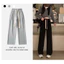 Quần Suông Dây Bản To 2 Màu Nữ [FREESHIP] 🌸 Culottes ống rộng dáng dài kiểu đường phố 3158 hàn quốc