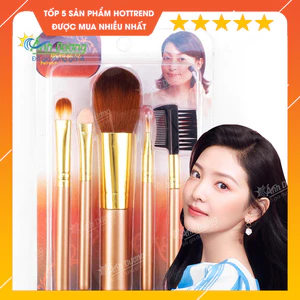 Bộ Cọ Trang Điểm 5 Cây Malijiaer MakeUp Brush Chính Hãng
