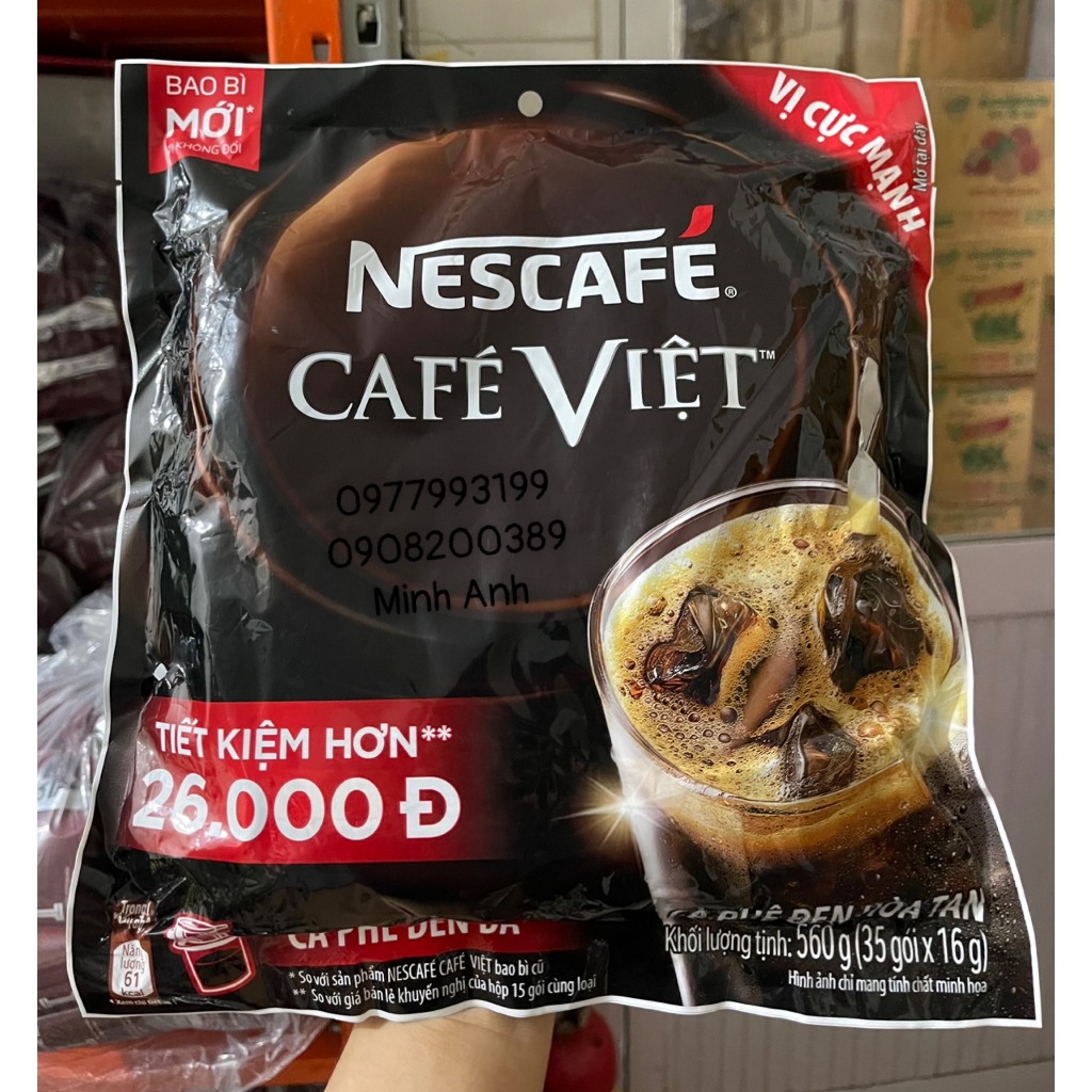 Nescafe Việt gói 35 gói x 16g | Shopee Việt Nam
