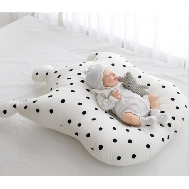 Gối chống trào ngược vương miện Kiwi's mom - 2 lớp cao cấp 100% cotton Hàn