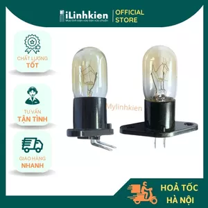 Bóng đèn lò vi sóng liền đui 20W 220V chân đứng, chân nằm, chân cong chất lượng cao.