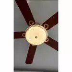 [HÀNG CÓ DÂY CÁP TREO AN TOÀN -BH 10 NĂM] Quạt Trần  5 Cánh Thép T601 Có Điều Khiển Từ Xa 6 Số, 3 Chế Độ Đèn — ảnh 8