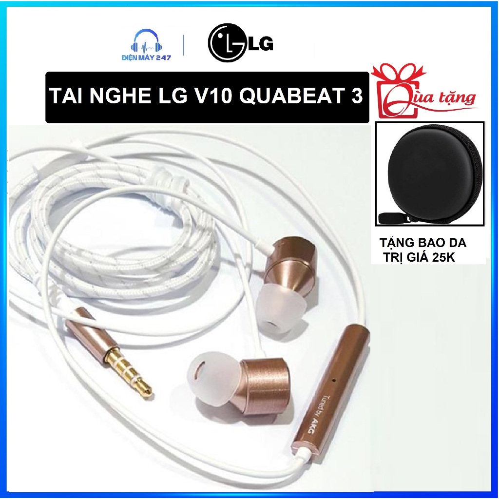 Ảnh Tai nghe LG Wing V40 V50 V60 G8 G8 ThinQ Velvet V40 - Lỗi 1 đổi 1 - Chính hãng 4