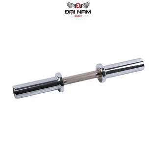 Đòn Tạ Tay 50cm Chất Liệu Inox Phi 50mm Chính Hãng Đại Nam Sport (1 Tay) + Tặng Kèm Khóa Chốt