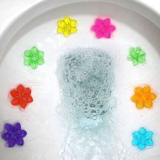 Gel Khử Mùi Bồn Cầu Gel Thơm Khử Trùng Bồn Cầu Dạng Thạch Hình Bông Hoa Với 6 Mùi Thơm Cho Toilet 88281