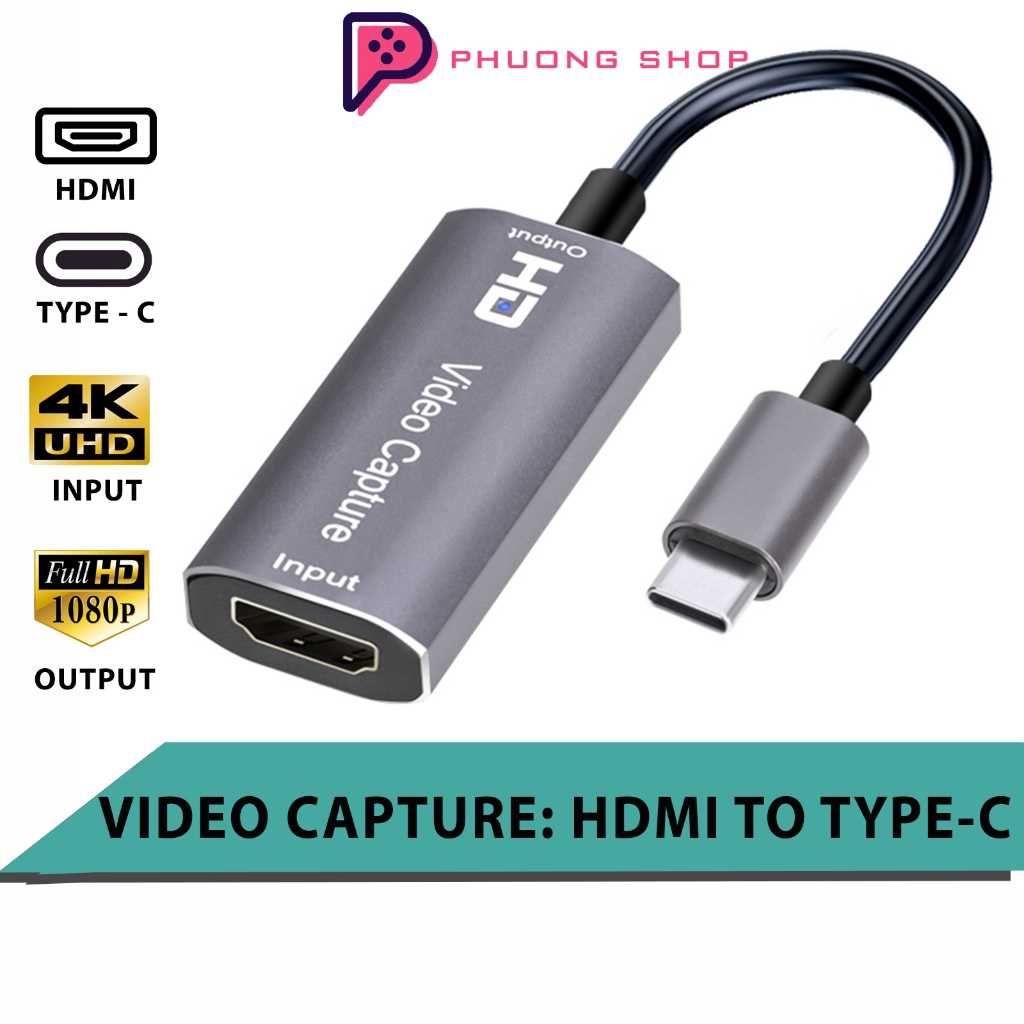 UGREEN 40189 USB / USB-C TO 4K HDMI VIDEO CAPTURE CARD - Ugreen Thailand