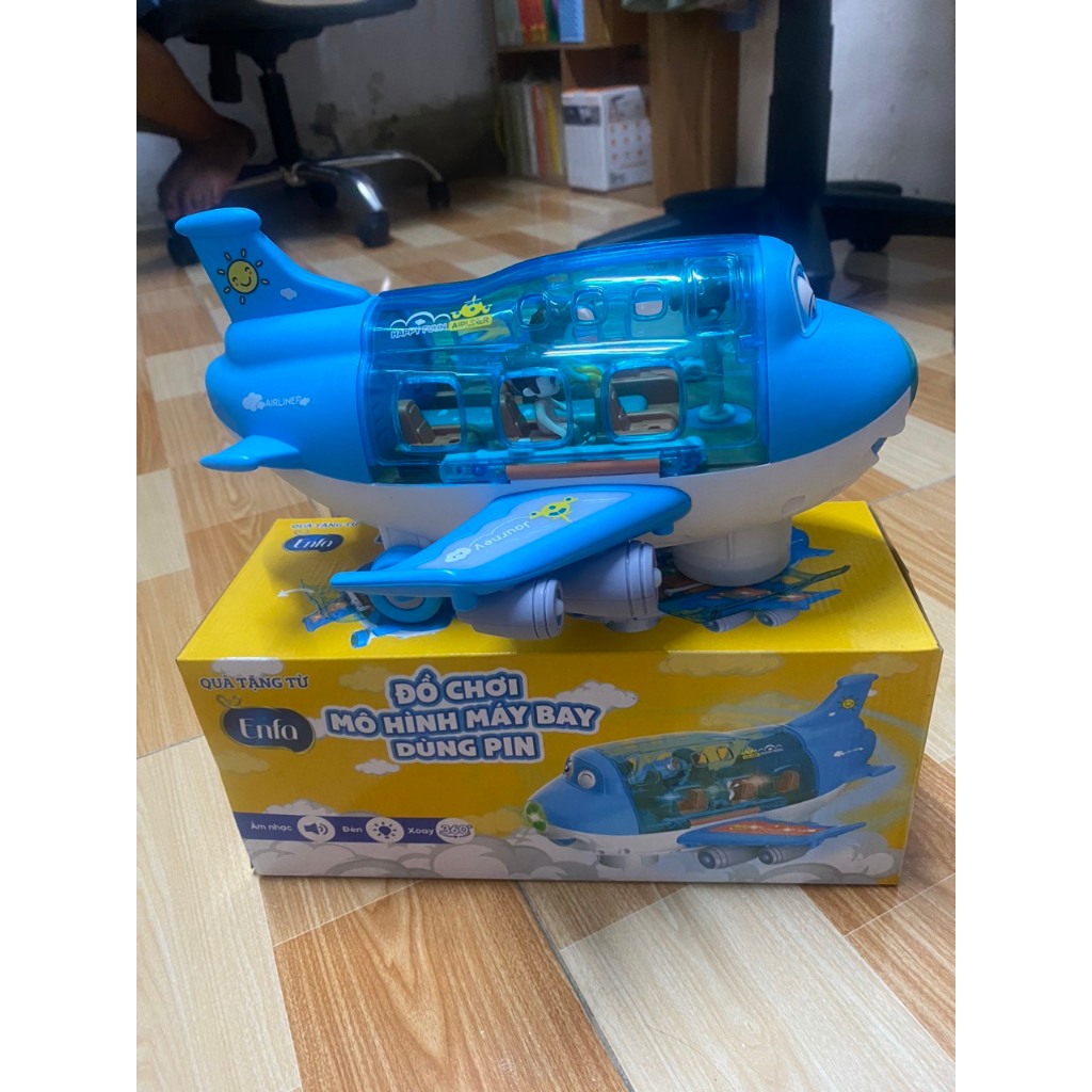 Đồ chơi mô hình máy bay dùng pin enfa | Shopee Việt Nam